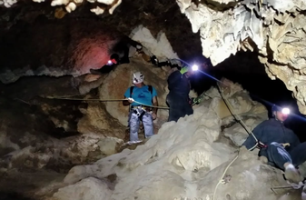 Espeleología en Cazorla