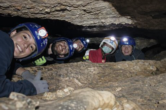 aventura en cuevas en Cazorla