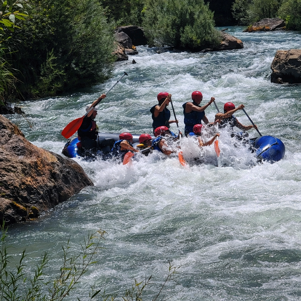 Rafting en Cazorla, Segura y las Villas
