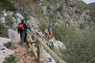 rutas a pie en Cazorla