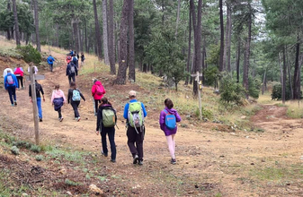 senderismo en el parque natural de cazorla segura y las villas