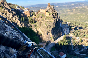 vía ferrata parque natural cazorla, segura y las villas