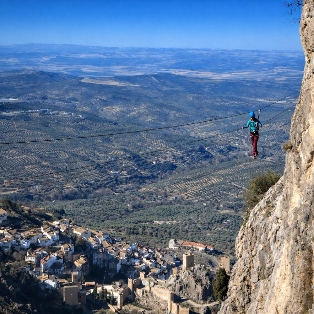 Vía Ferrata en Cazorla, Segura y las Villas